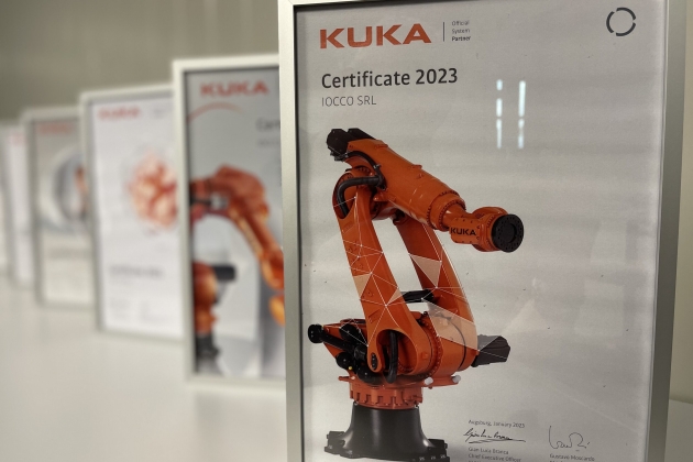 IOCCO a constant Official System Partner of KUKA robotics